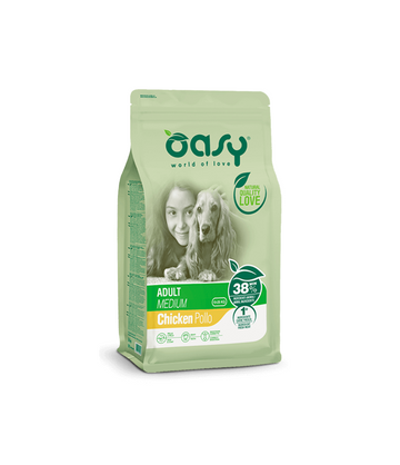 Oasy Adult Medium con pollo 12 kg