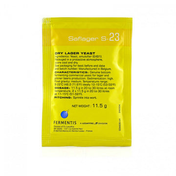 Lievito FERMENTIS Saflager S-23 Gr.11,5
