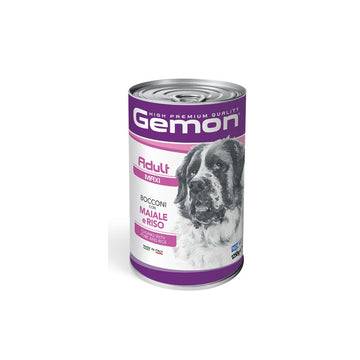 Gemon Maxi Adult Bocconi con Maiale e Riso 1,25 kg