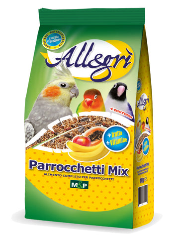 Mangime per parrocchetti misto kg.1 Allegrì