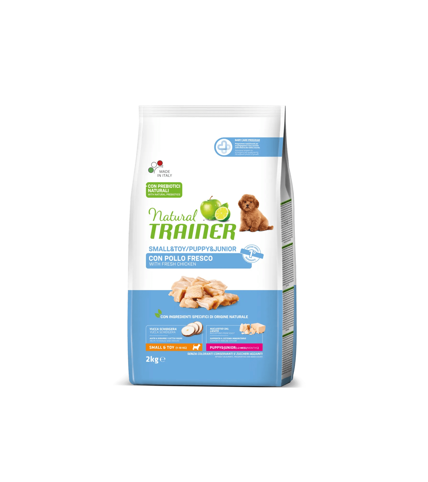 Natural Trainer Puppy&Junior Mini con pollo 2 kg