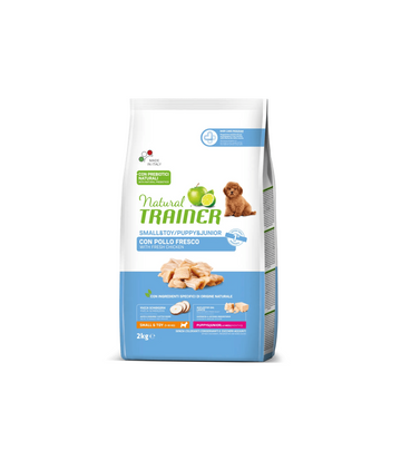 Natural Trainer Puppy&Junior Mini con pollo 2 kg