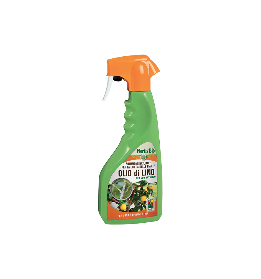 Olio di Lino Flortis 500 ml pronto all'uso contro la cocciniglia