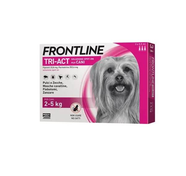 Antiparassitario spot-on Frontline Tri-act