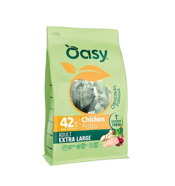 Oasy Trockenfutter Hund Adult Extra Large mit Huhn 10 kg