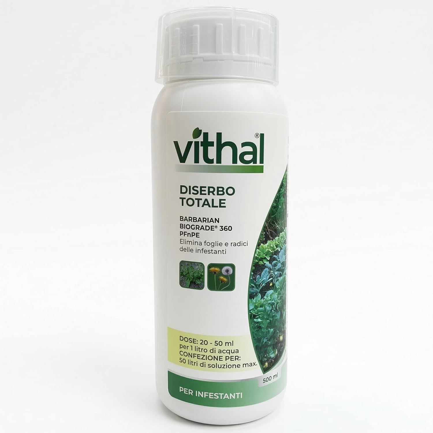 Diserbante totale Glifosate ml.500 Vithal