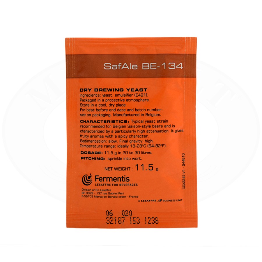 Lievito FERMENTIS Safale BE-134 Gr.11