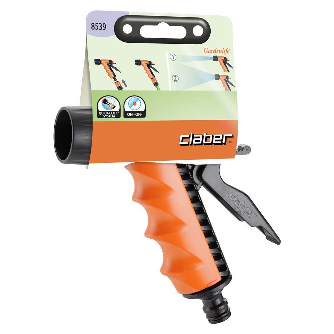 Pistola Ergo ergonomica 2 getti CLABER