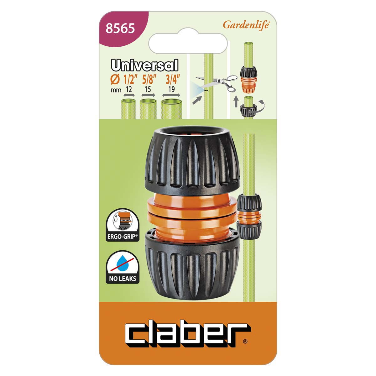 Riparatore universale da 1/2" - 5/8" - 3/4" CLABER