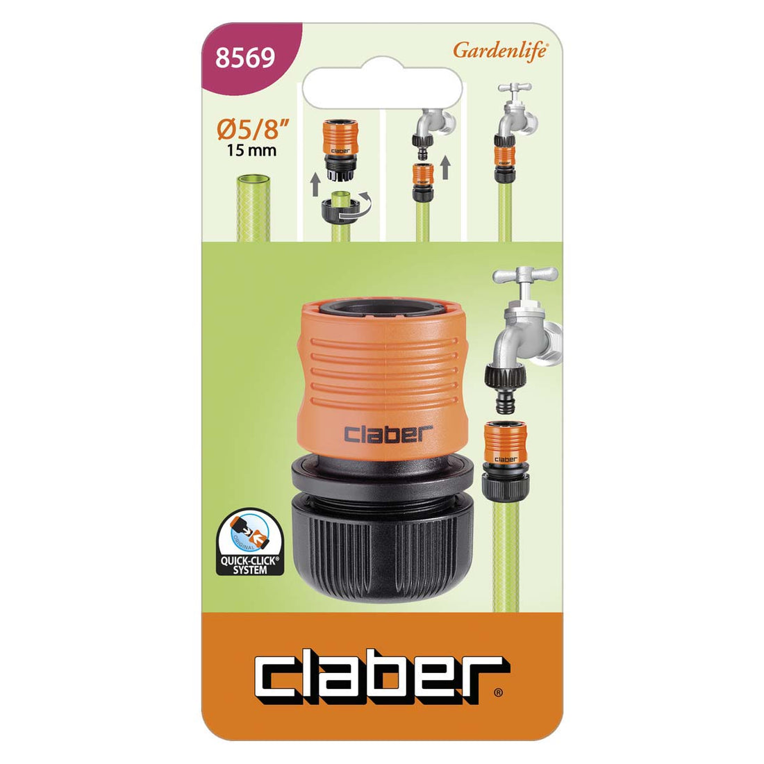 Raccordo da 5/8" (14-19 mm) CLABER 8569