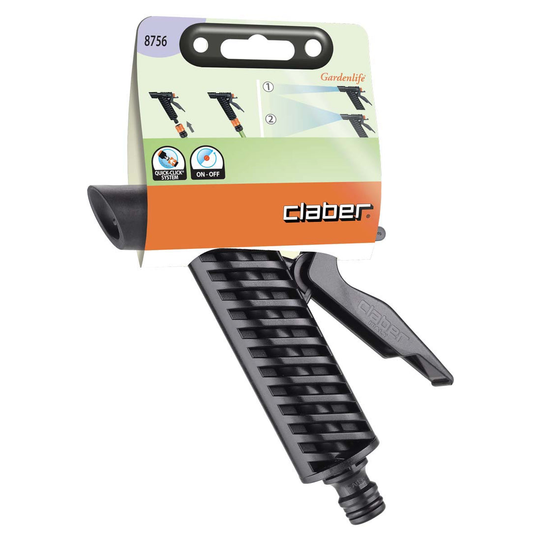 Lancia a pistola 2 getti CLABER