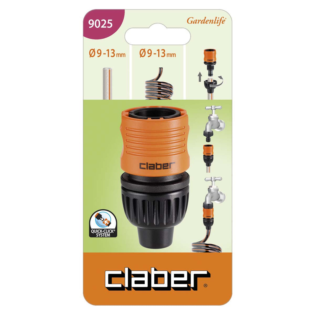 Raccordo 9-13 mm CLABER 9025