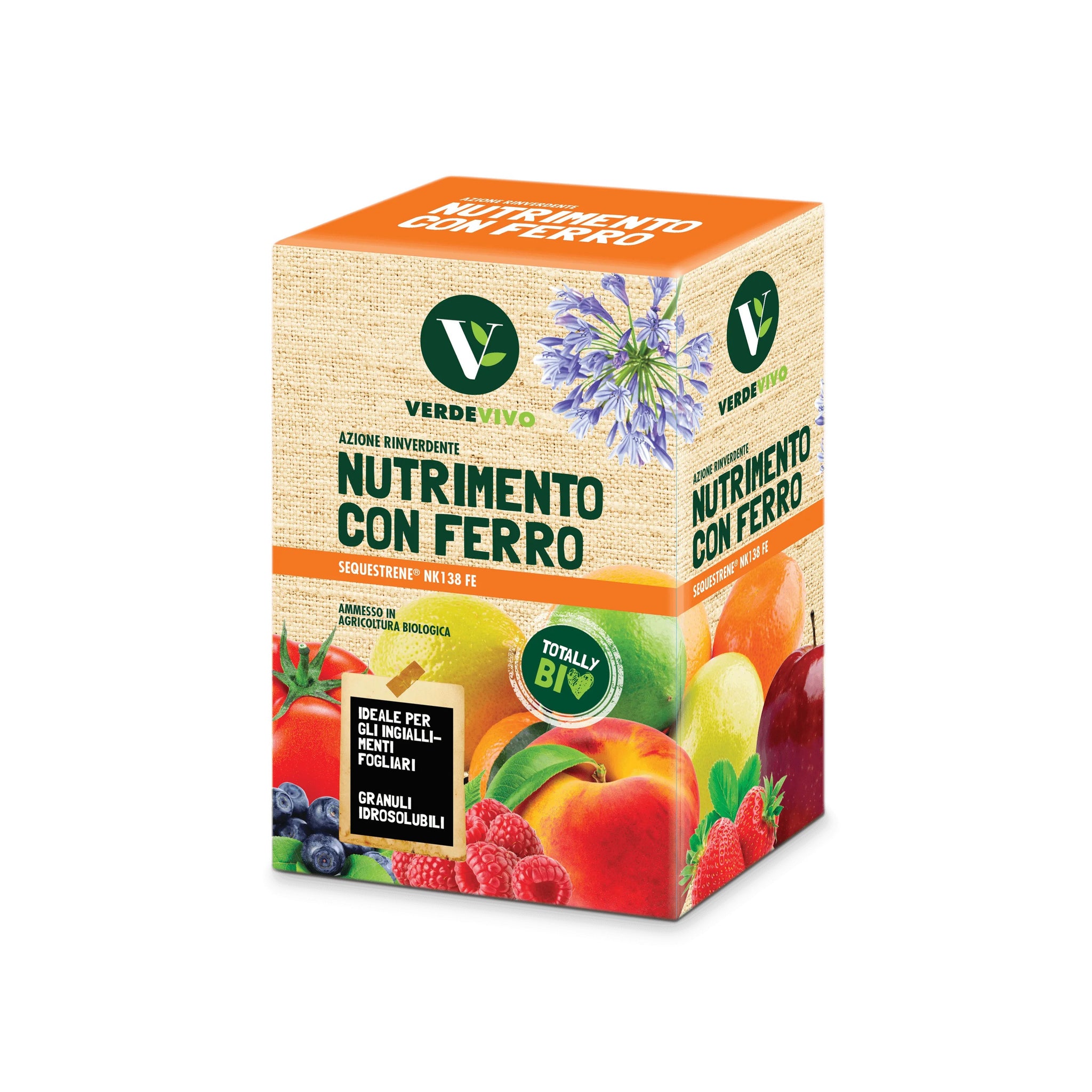 Rinverdente per piante con ferro Sequestrene Verde Vivo gr.100