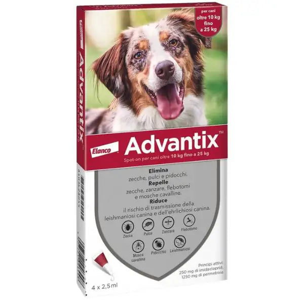 Advantix antiparassitario Spot-On per cani