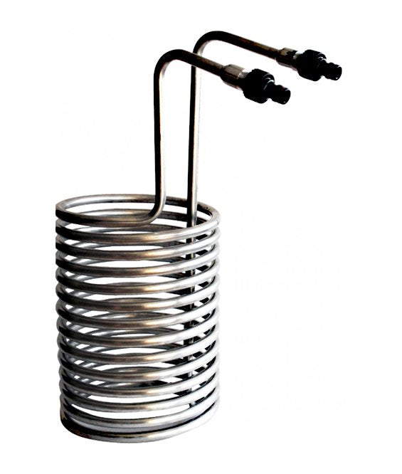 Serpentina in acciaio inox Lt.20-40