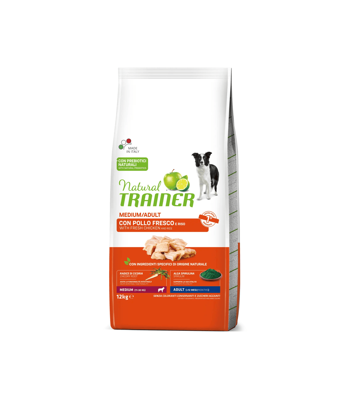 Natural Trainer Adult Medium con Pollo 12 kg