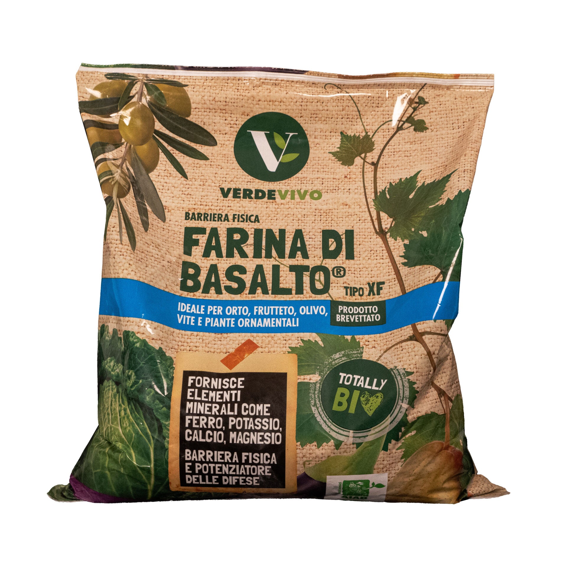 Stimolante Fogliare Biologico Farina di Basalto TIPO XF