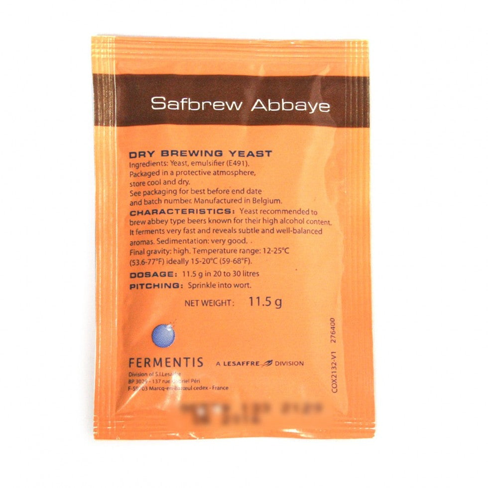 Lievito FERMENTIS Safbrew BE-256 (Abbaye) Gr.11,5