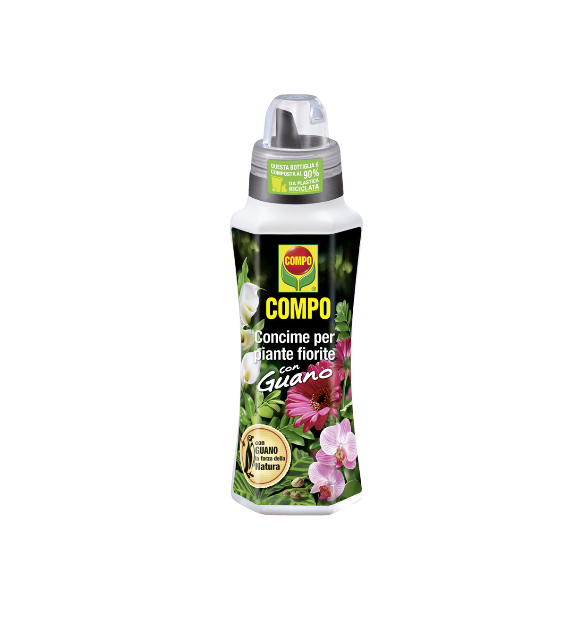 Concime per Piante Fiorite con Guano COMPO Lt.1