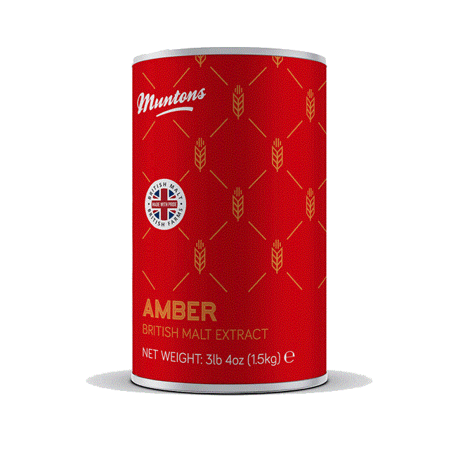 Estratto di malto liquido Amber (medium) Kg.1,5 MUNTONS