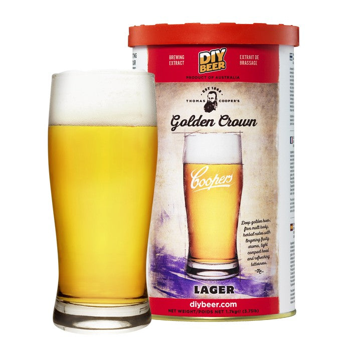Malto Golden Crown Lager COOPERS