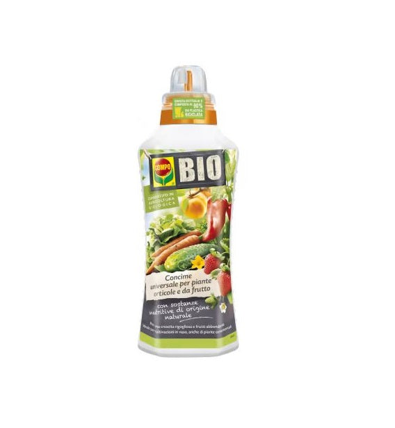 Concime Biologico per Ortaggi e Frutta liquido COMPO Lt.1