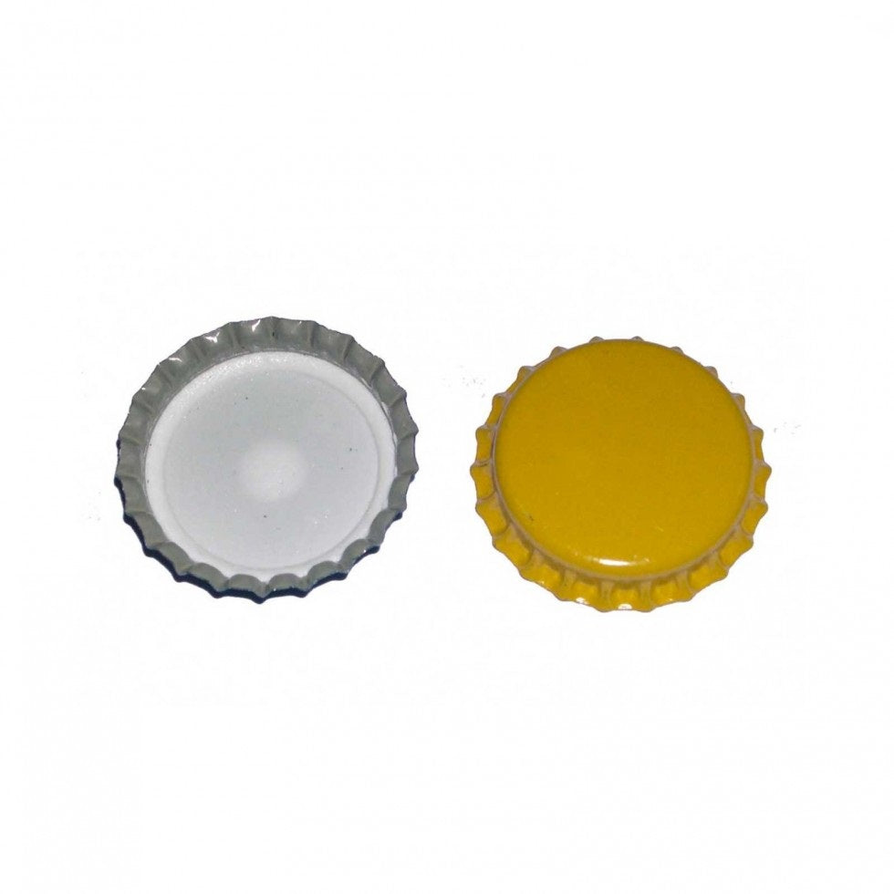 Tappi a corona "26 Gialli 200 pezzi