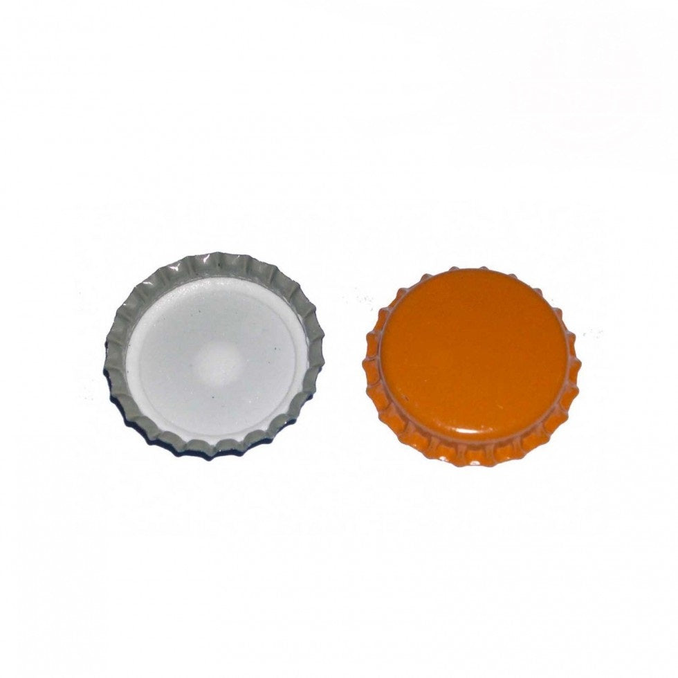 Tappi a corona "29 Arancioni 200 pezzi
