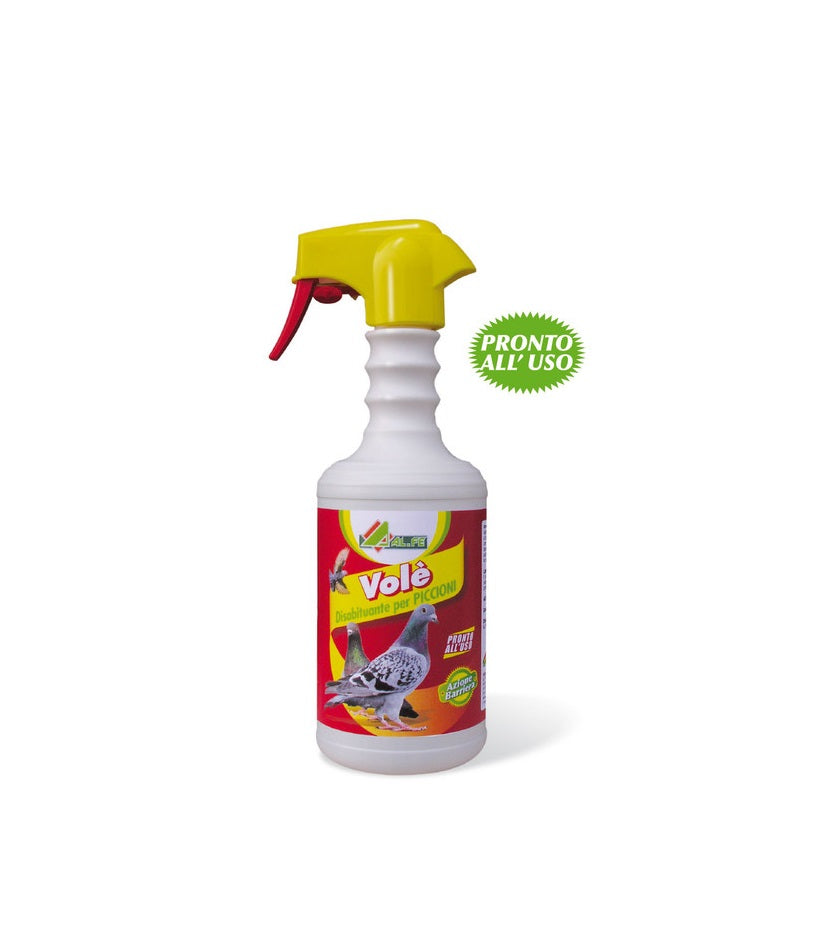 Disabituante per piccioni e volatili spray Al.fe 500 ml