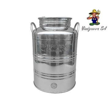 Contenitore per olio in acciaio inox 18/10 mod.Milano