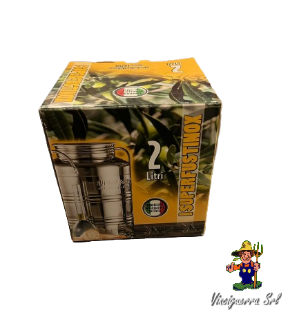 Contenitore per olio in acciaio inox 18/10 mod.Milano