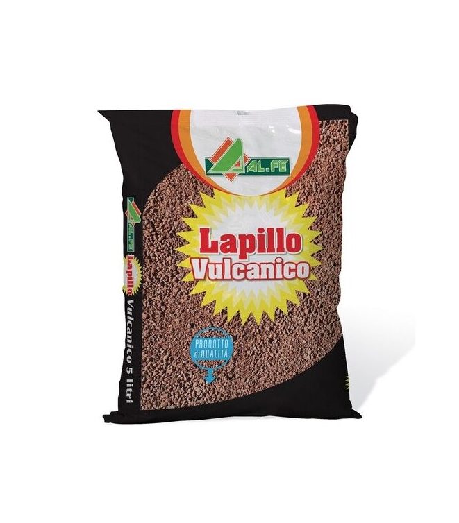 Lapillo vulcanico lt.5 Al.fe