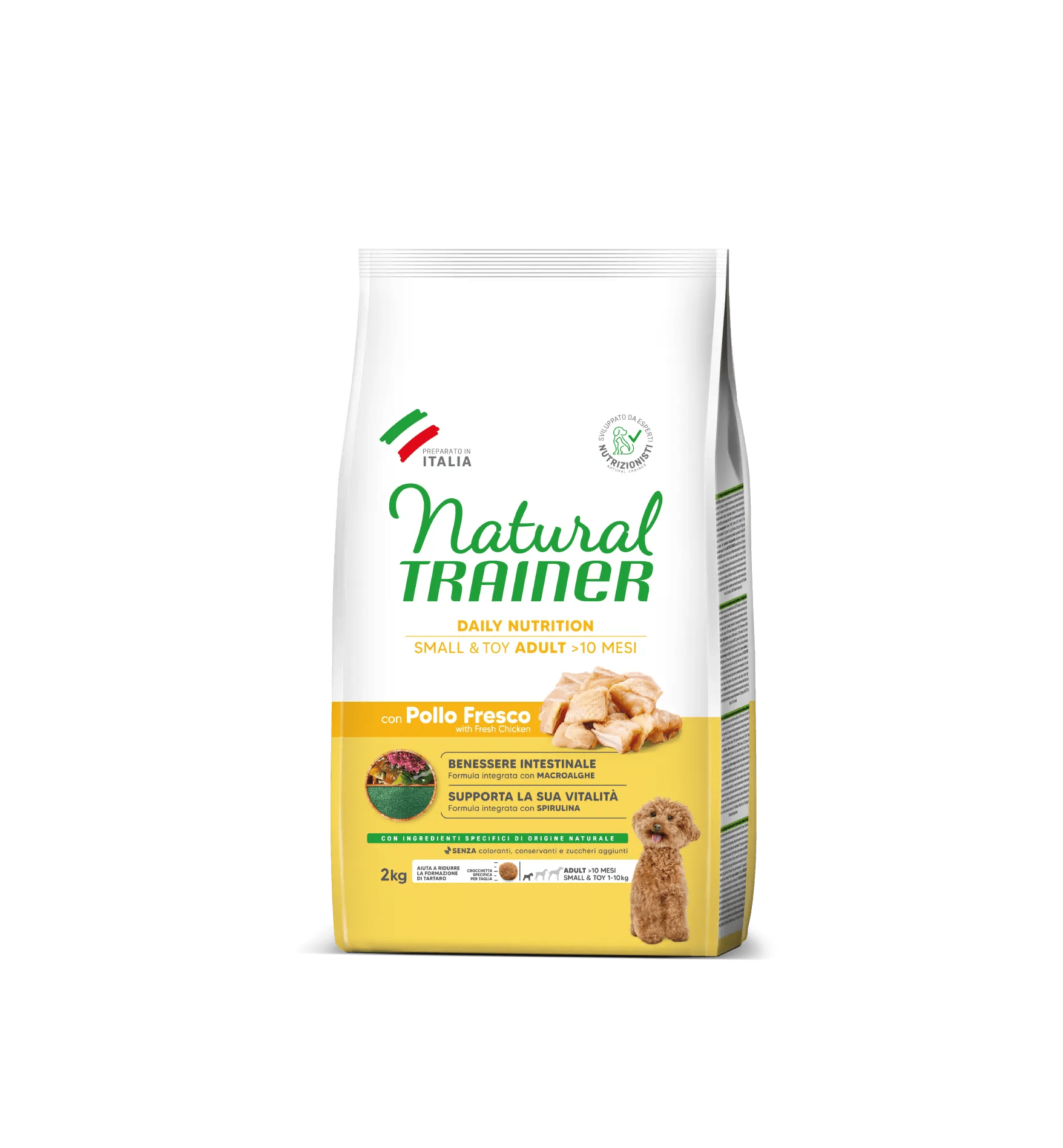 Natural Trainer Small&Toy Trockenfutter für ausgewachsene Hunde mit Huhn