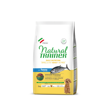 Natural Trainer Small&Toy Adult al tonno 2 kg Scadenza luglio 2026