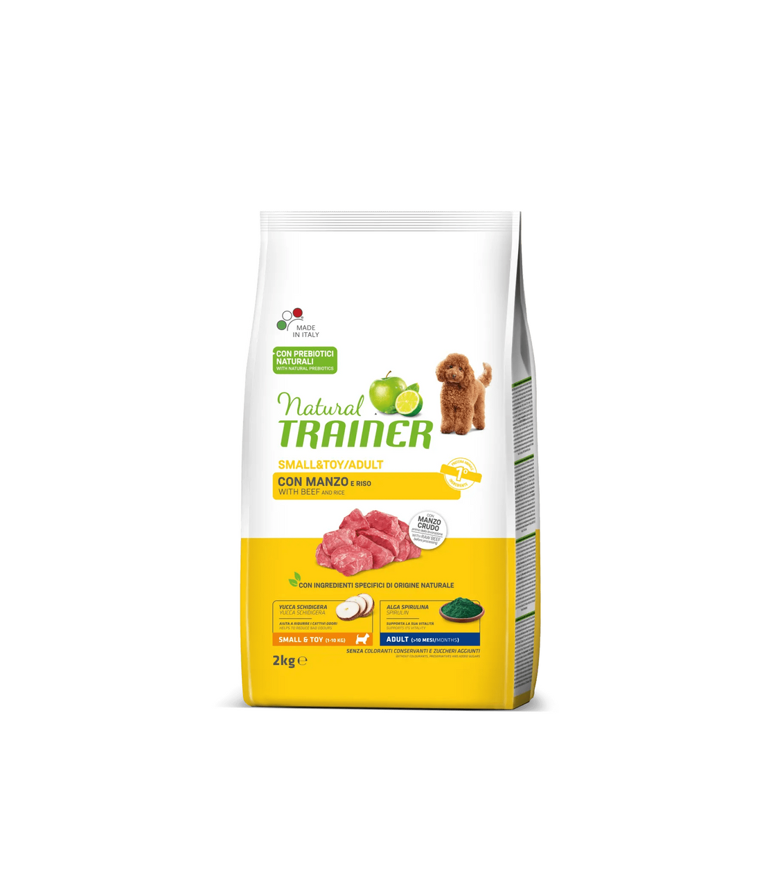 Natural Trainer Adult Mini con manzo 2 kg
