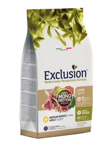 Exclusion Noble Grain Medium Agnello