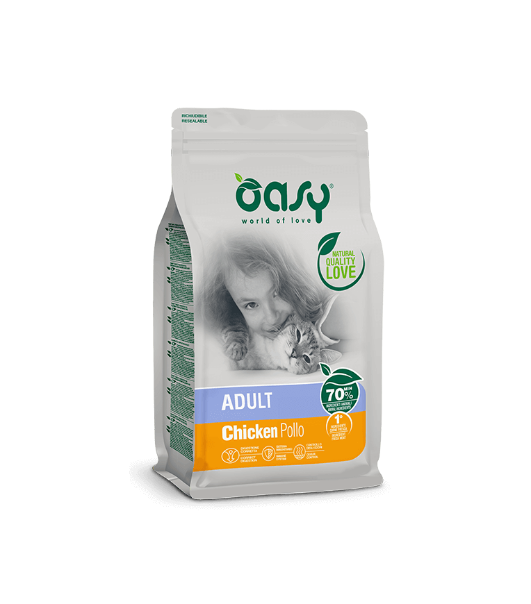 Oasy Adult con pollo 1,5 kg