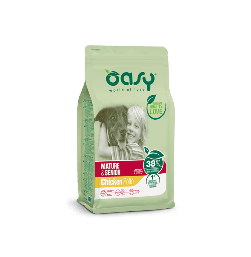 Oasy Mature&Senior con pollo 3 kg
