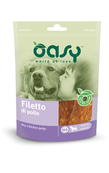 Filetto di pollo Oasy Snack per cani