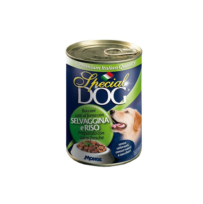 Special Dog Bocconi con Selvaggina e Riso 400 g