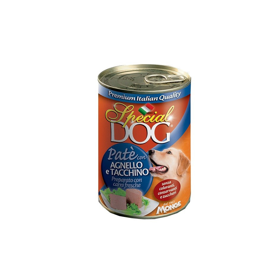 Special Dog Patè con Agnello e Tacchino 400 g