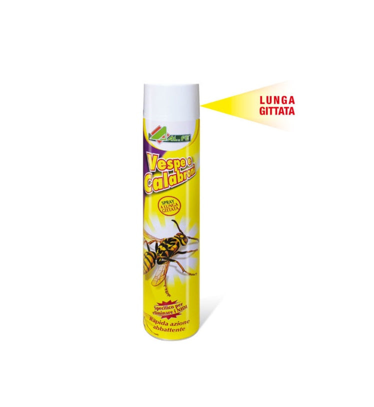 Insetticida spray vespe e calabroni 750 ml AL.FE