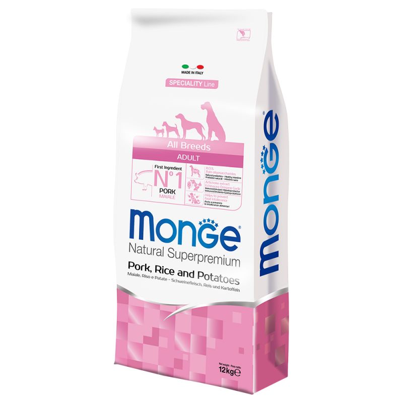 Monge All Breed Adult Maiale/riso 12kg